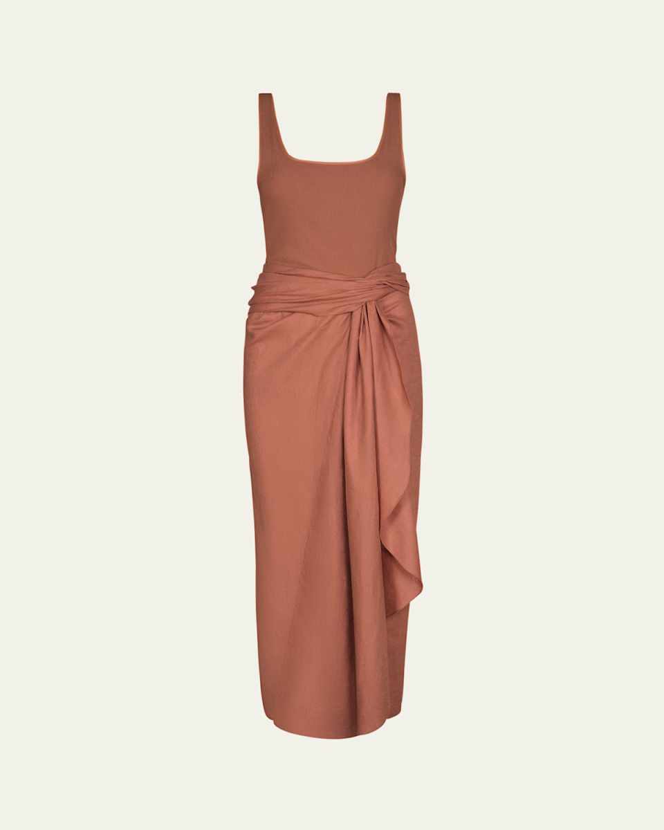 Encanto Pacifico Sleeveless Ankle Dress
